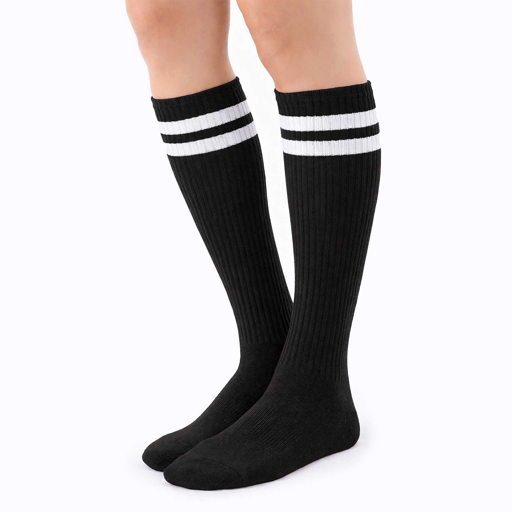 Adult Knee Socks with Stripes